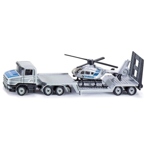 Siku 1610 police low loader - police,