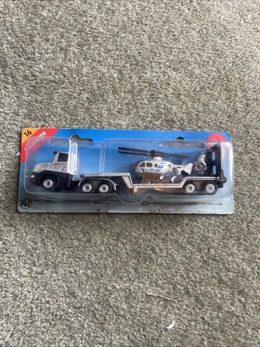 Siku 1610 police low loader - low,