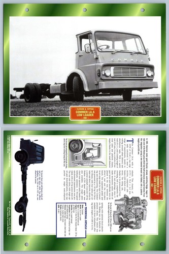 Commer low loader 1967 - commer,