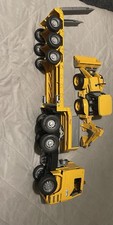 Bruder Low Loader And JCB